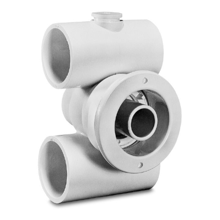 Hayward SP1430 JetAir Fitting, Permanent Installation, 1 1/2" FIP x 1 1/2" MIP, product photo on white background