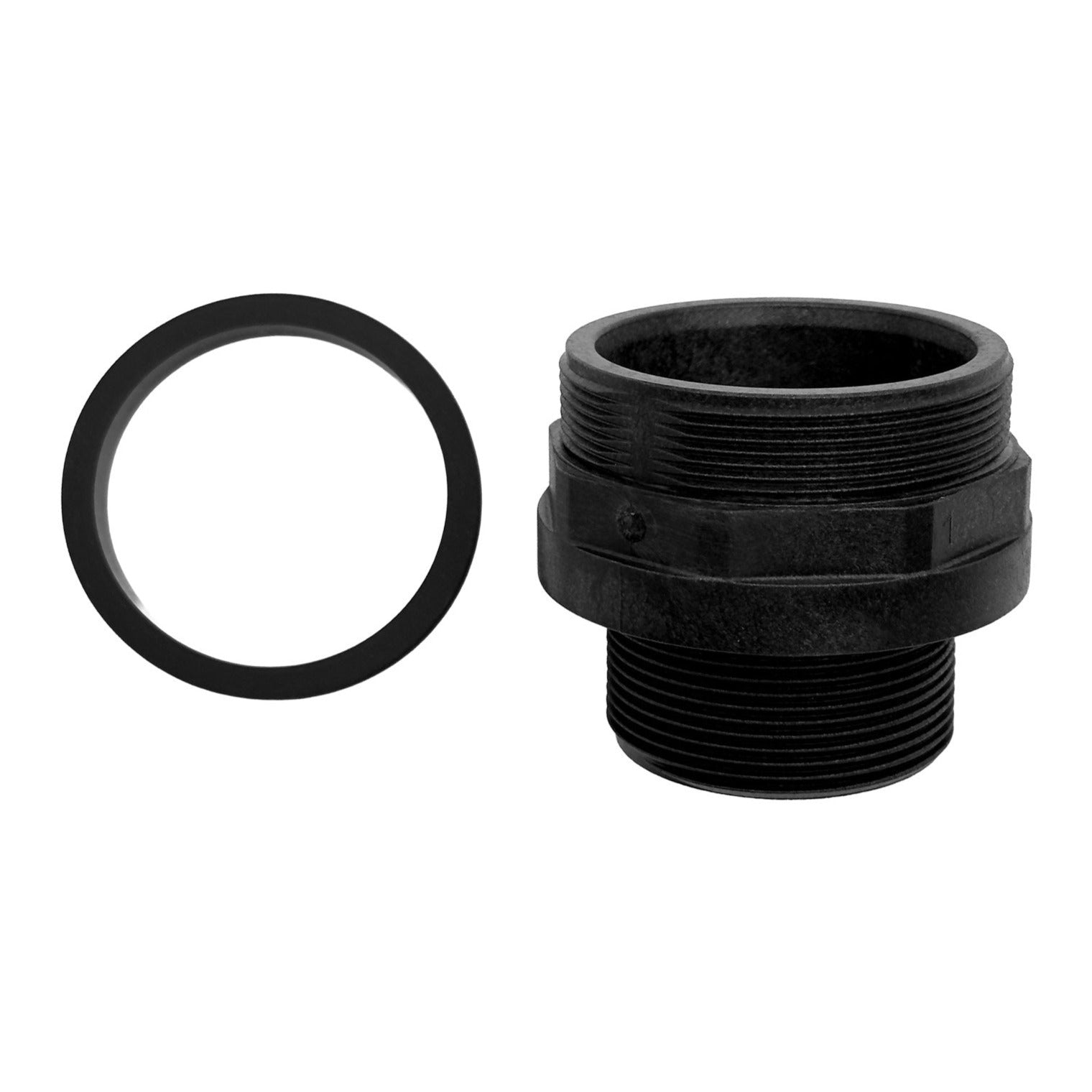 Hayward SX244PX Bulkhead Fitting, S244/311 After 1996, product photo on white background