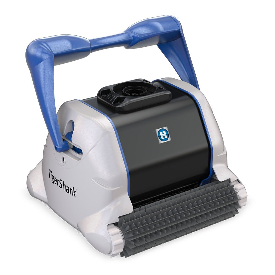 Hayward TigerShark W3RC9950CUB Robotic Pool Cleaner for In-ground Pools - front view on white background