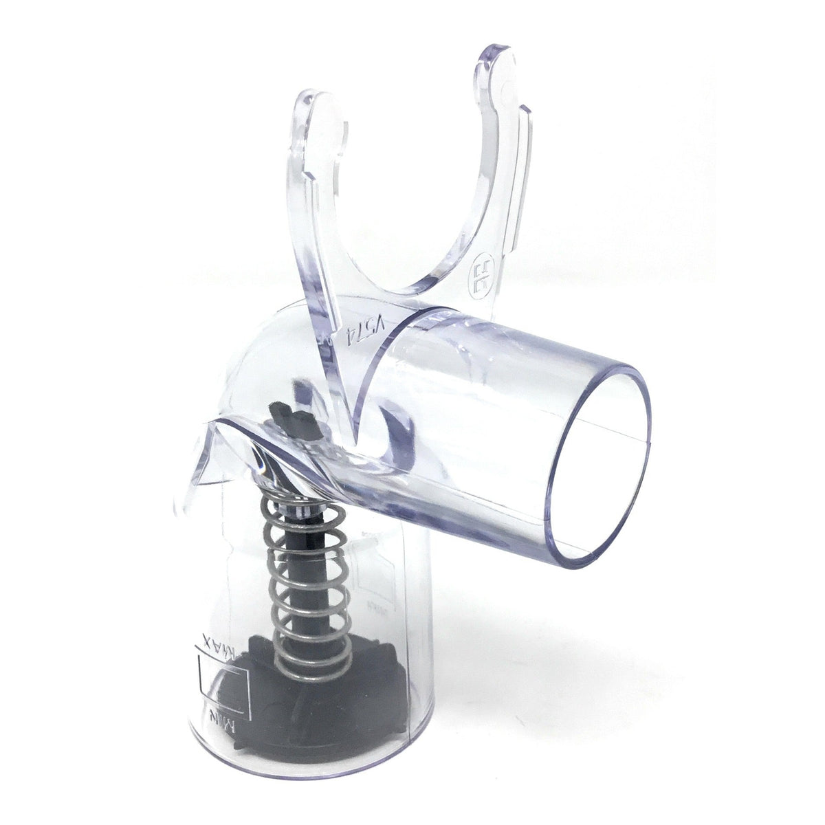Hayward V574P Pool Vac Flow Gauge, product photo on white background