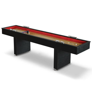 Hathaway Avenger 9-ft Shuffleboard Table - Black Finish Game Room Table