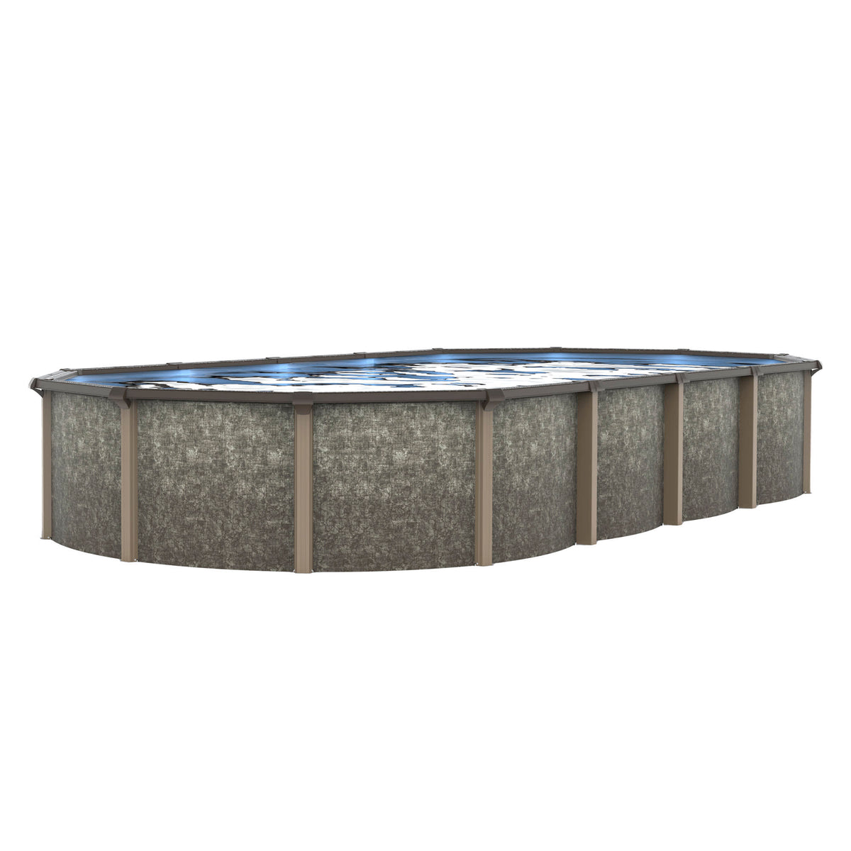 Blue Wave Riviera Oval Pool ONLY Above Ground Pool