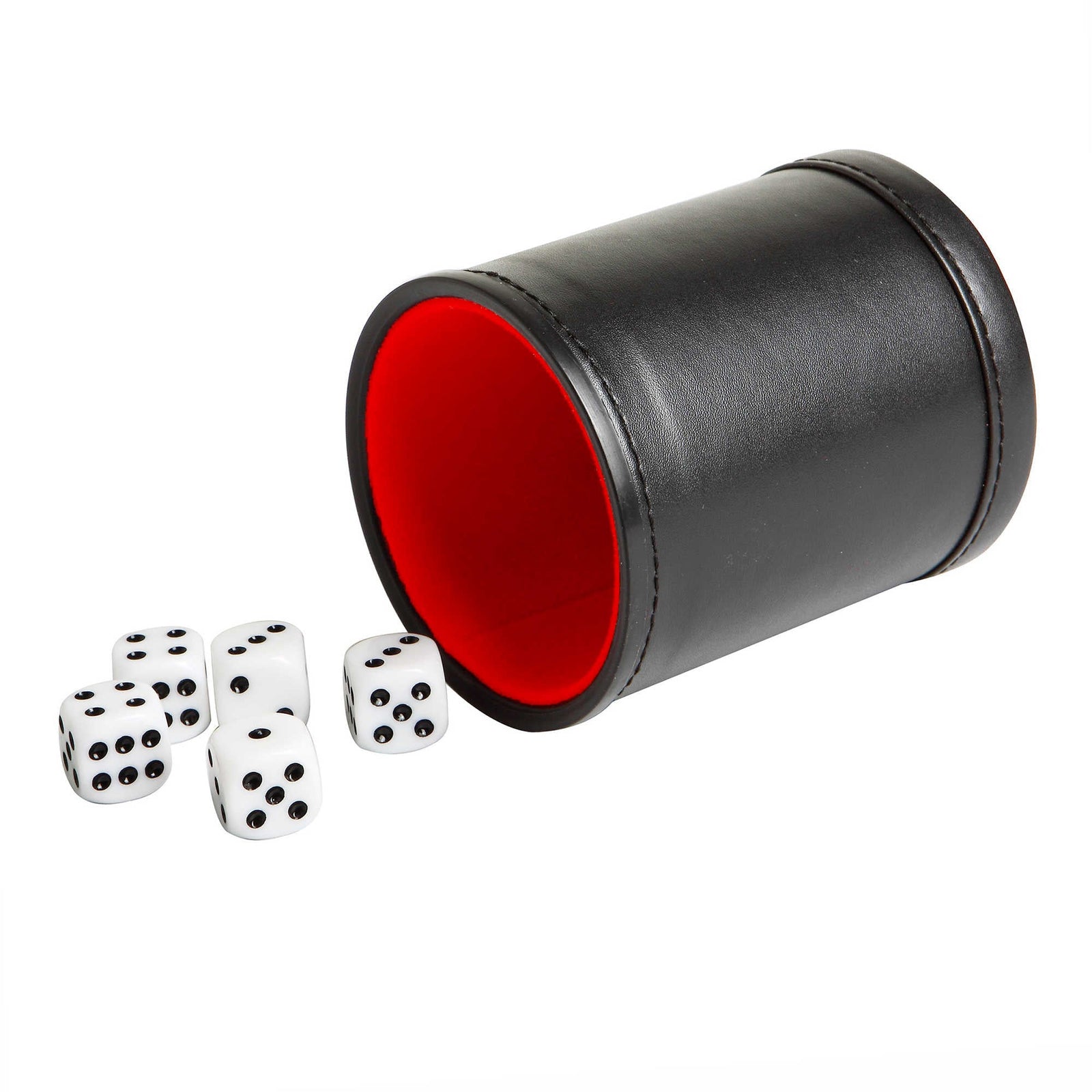 Hathaway Modifier Dice Cup Set with Five Dice Game Room Table