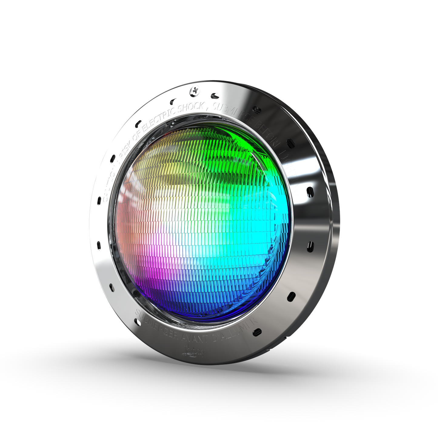 Jandy Infinite WaterColors Niched LED Light — angle view