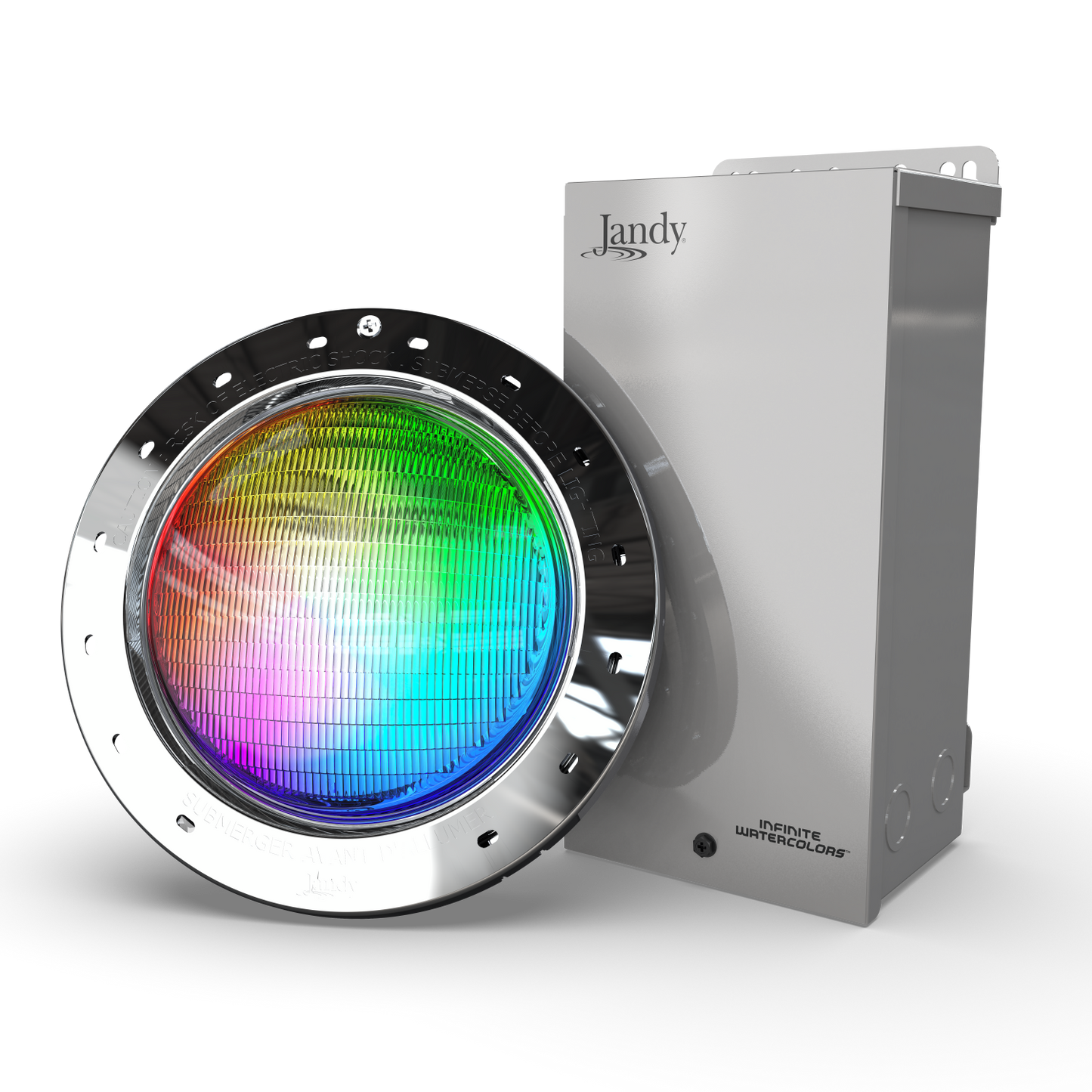 Jandy Infinite WaterColors Niched LED Light — alternate view