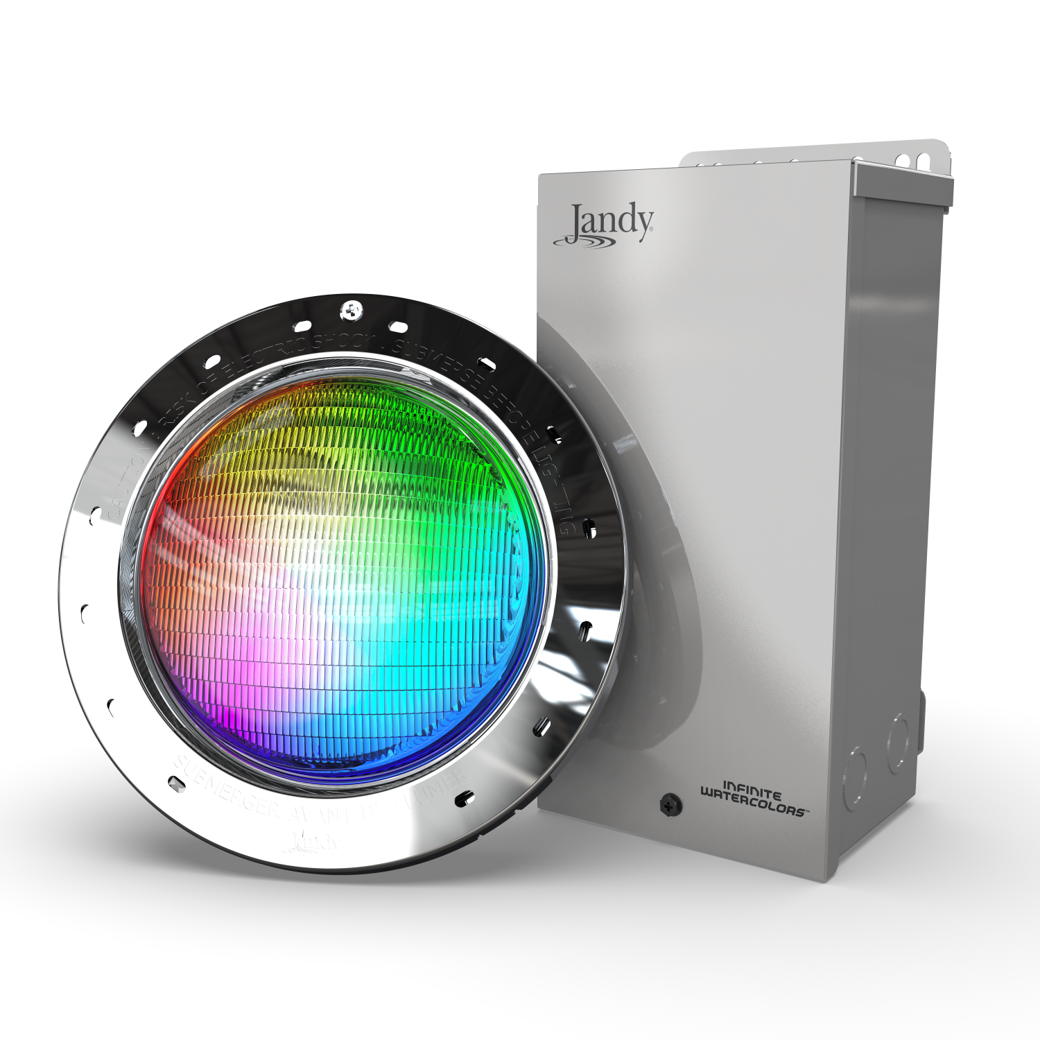 Jandy Infinite WaterColors Niched LED Light — alternate view