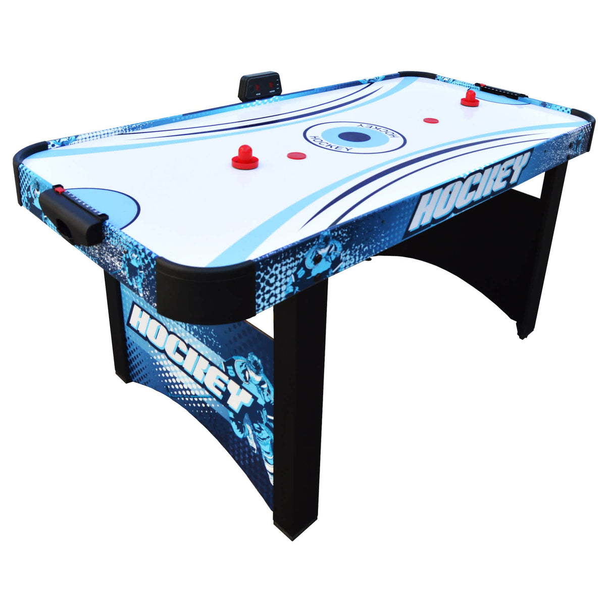 Hathaway Enforcer 66-in Air Hockey Table with LED Scoring Game Room Table