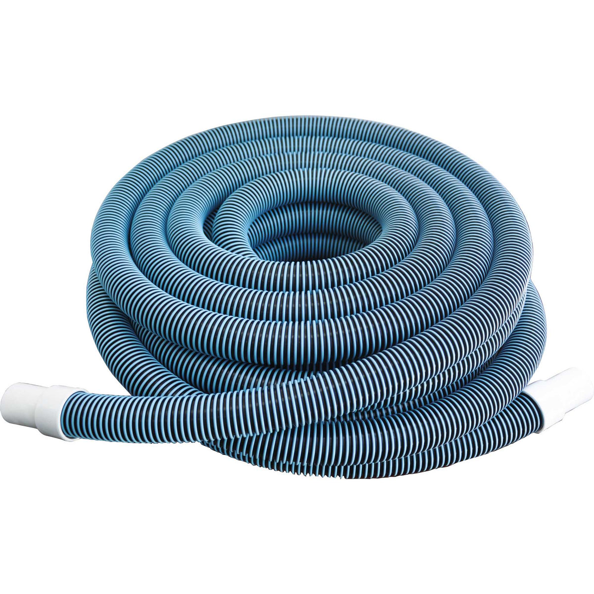 Blue Wave Deluxe Pool Maintenance Kit - coiled vacuum hose with moulded end cuffs