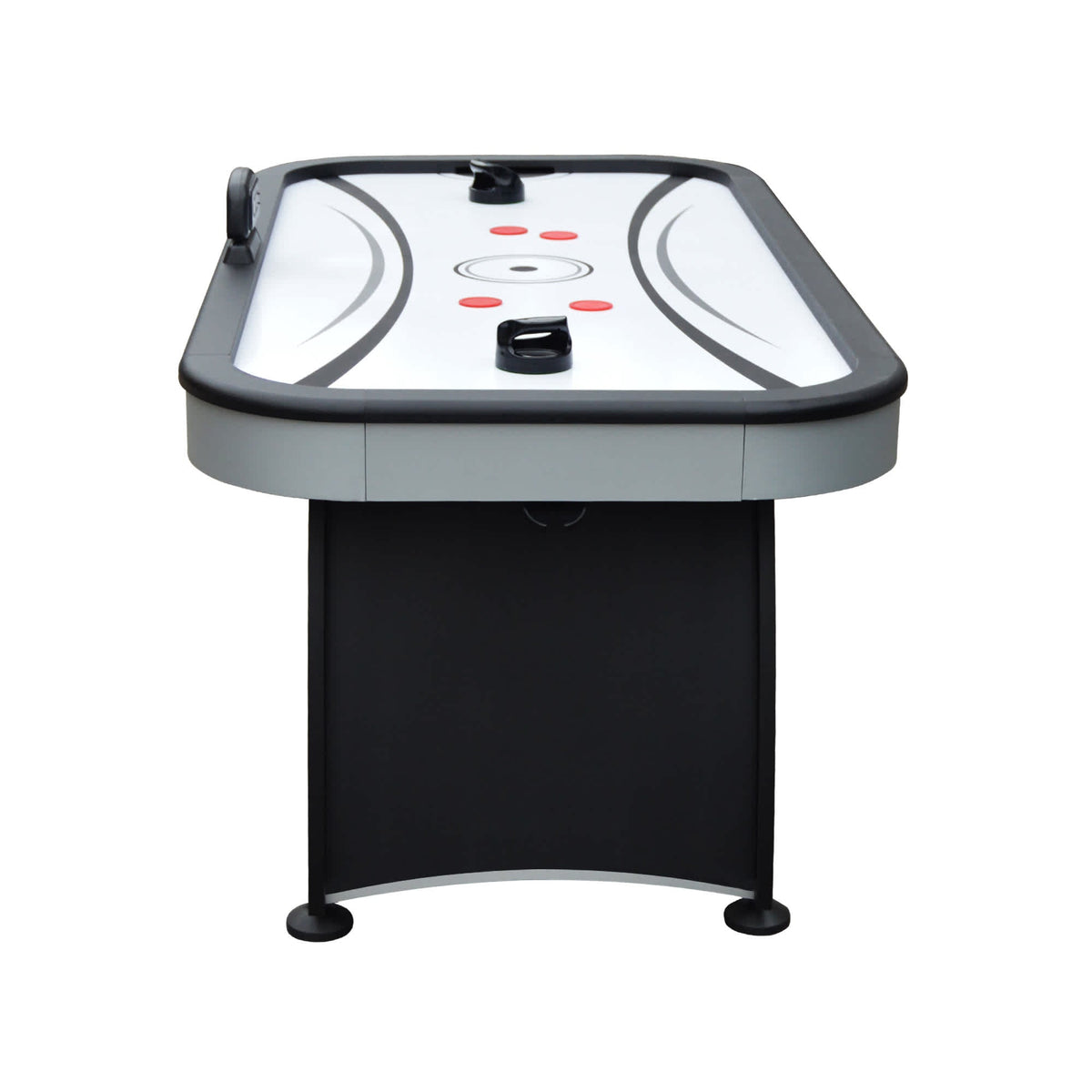 Hathaway Silverstreak 72-in Air Hockey Table with LED Scoring Game Room Table — shown from the opposite side (2)