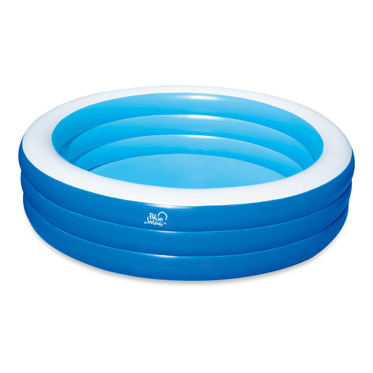 Blue Wave Inflatable 7.5-ft x 22-in Deep Round Family Pool with Cover Pool Float &amp; Toy