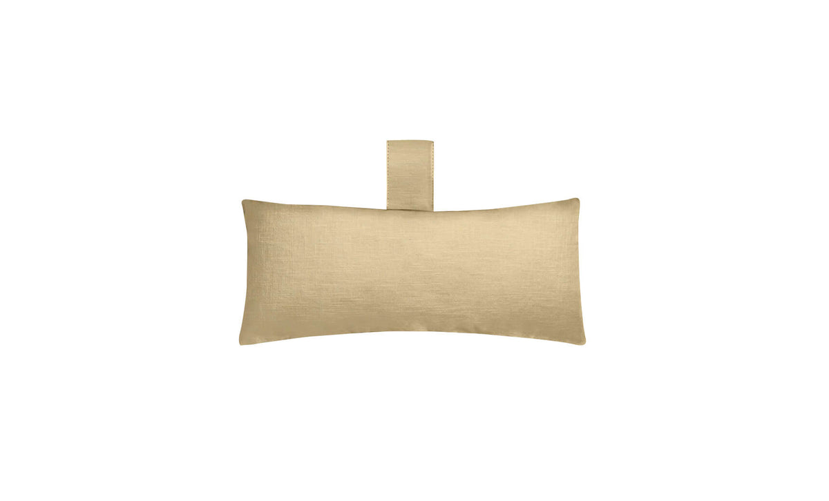 Ledge Lounger Autograph Chaise headrest pillow — linen fabric