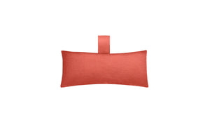 Ledge Lounger Autograph Chaise headrest pillow — coral fabric