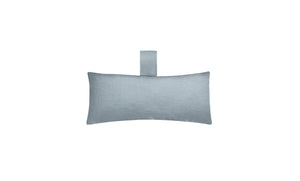 Ledge Lounger Autograph Chaise headrest pillow — storm fabric