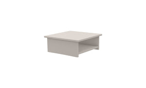 Ledge Lounger Echo Side Table — cloud resin