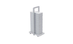 Ledge Lounger Dominoes — resin tiles on the storage stand