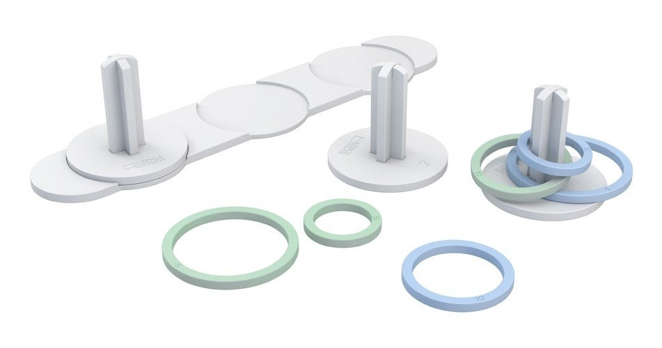 Ledge Lounger Ring Toss outdoor ring toss game — resin posts with tossing rings
