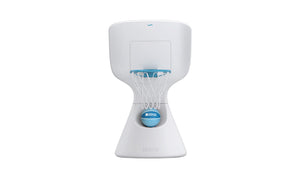 Ledge Lounger Hoopstr poolside basketball game — front view