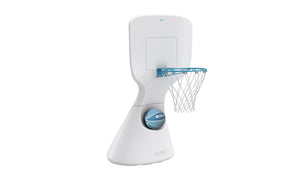 Ledge Lounger Hoopstr poolside basketball game — side view