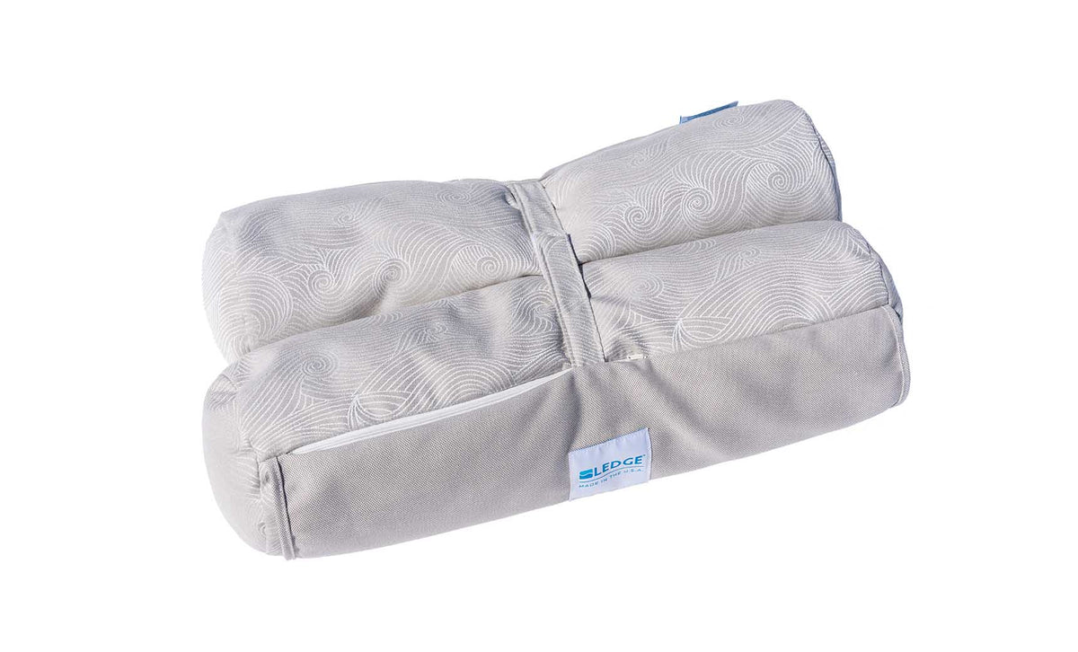 Ledge Lounger Laze Hammock — pearly swirls pattern float in the pool