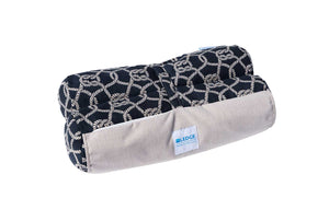 Ledge Lounger Laze Hammock — nautical knots pattern float in the pool