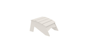 Ledge Lounger Legacy Adirondack Ottoman — cloud resin