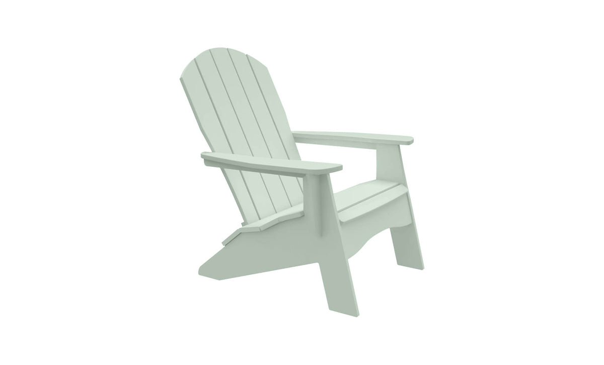 Ledge Lounger Legacy Adirondack — sage green resin
