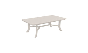 Ledge Lounger Legacy Coffee Table — rectangular top in cloud