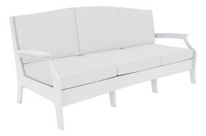 Ledge Lounger Legacy Sofa — poolside sofa, white, front three-quarter view