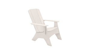Ledge Lounger Mainstay Adirondack chair — cloud colourway, front view