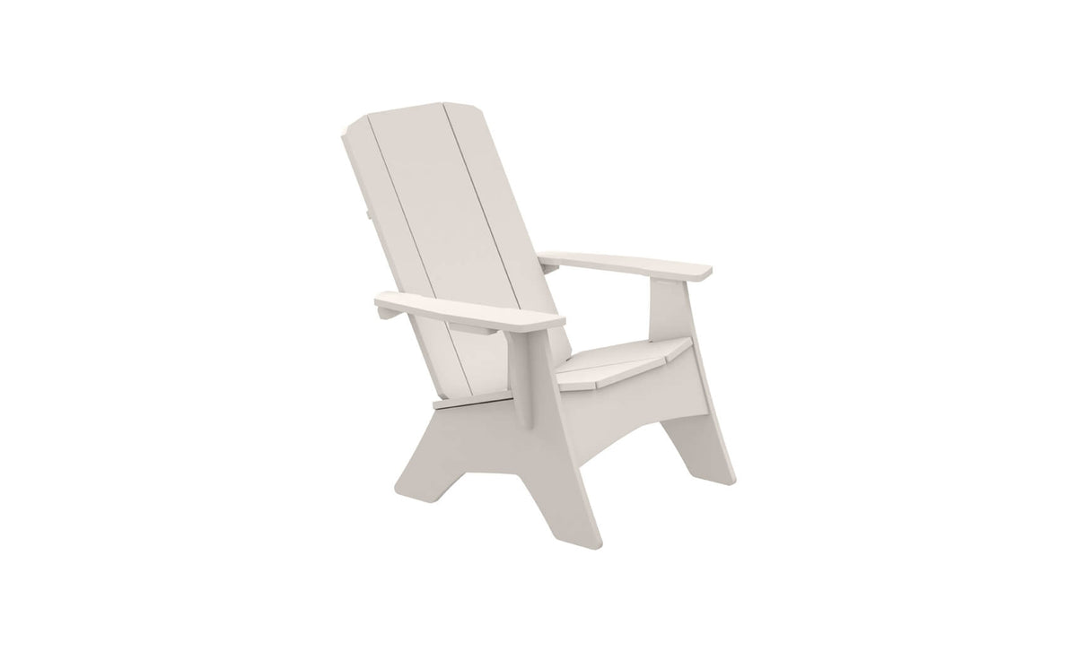 Ledge Lounger Mainstay Adirondack Fit chair — cloud colourway, front view