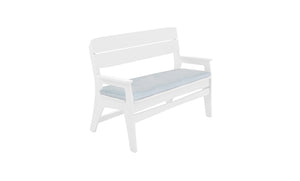 Ledge Lounger Mainstay bench — bench shown with the optional cushion