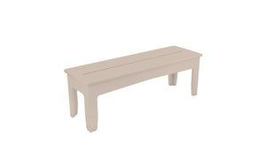 Ledge Lounger Mainstay dining bench — cloud colourway, catalogue view