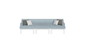 Ledge Lounger Mainstay Sectional middle piece — middle piece in a three-piece sofa layout