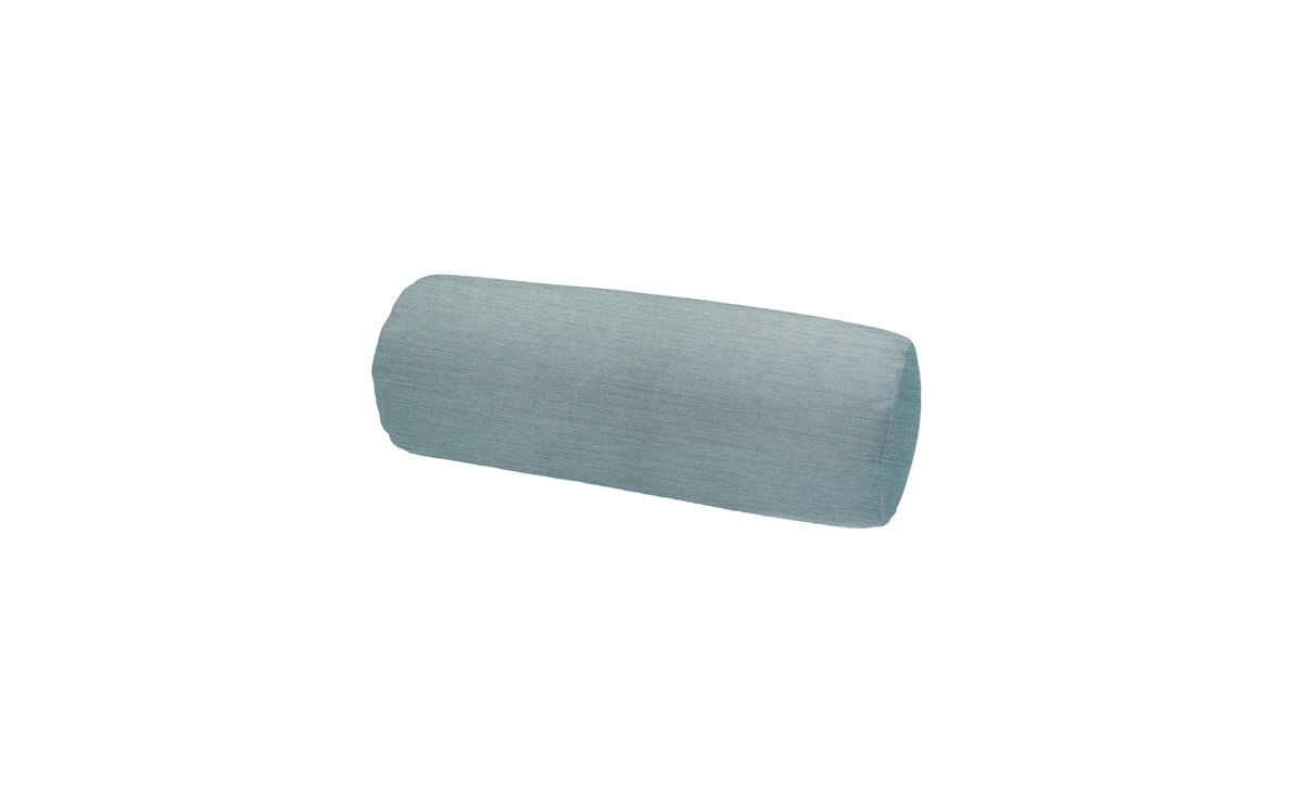 Ledge Lounger round bolster pillow — round 7 by 18 inch bolster