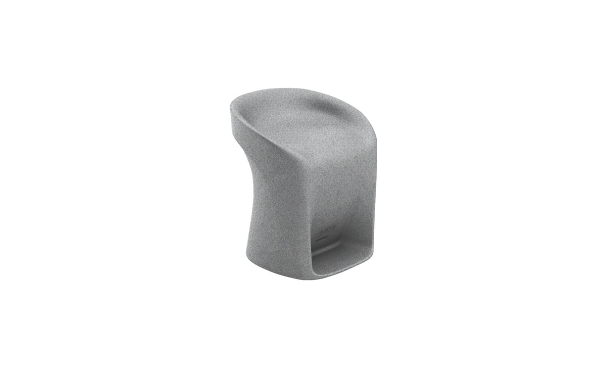Ledge Lounger Signature Barstool Counter Height counter height in-pool stool — granite gray resin colour