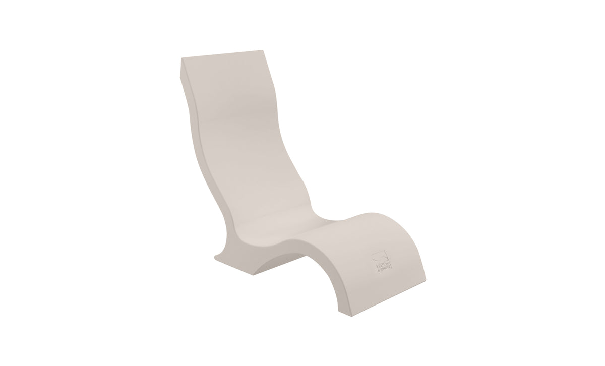 Ledge Lounger Signature Chair in-pool chair — cloud resin colour