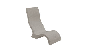 Ledge Lounger Signature Chair in-pool chair — sandstone resin colour