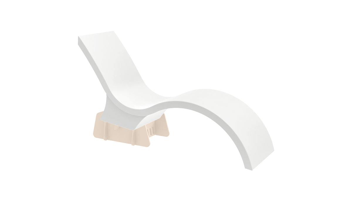 Ledge Lounger Signature Chaise Deep Riser chaise deep riser — cloud frame