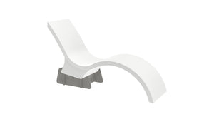 Ledge Lounger Signature Chaise Deep Riser chaise deep riser — gray frame