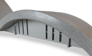 Ledge Lounger Signature SafeGuard chaise deep safeguard — close up of the hardware