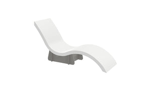 Ledge Lounger Signature Chaise Riser in-pool chaise riser — gray frame