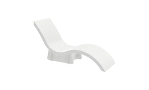 Ledge Lounger Signature Chaise Riser in-pool chaise riser — white riser against a plain ground