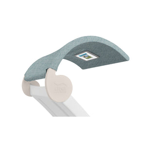Ledge Lounger Signature Chaise Shade in-pool chaise shade — jetty canopy on a cloud frame