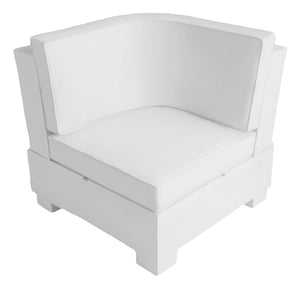 Ledge Lounger Signature Sectional Corner in-pool sectional corner seat — corner section, main product view