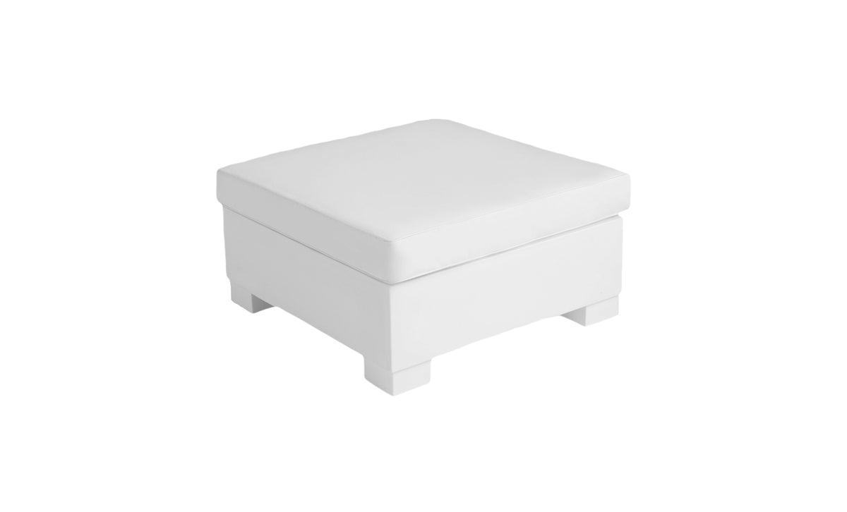 Ledge Lounger Signature Sectional Ottoman in-pool sectional ottoman — ottoman in the full sectional set