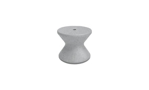 Ledge Lounger Signature Standard Side Table in-pool side table — granite gray resin colour
