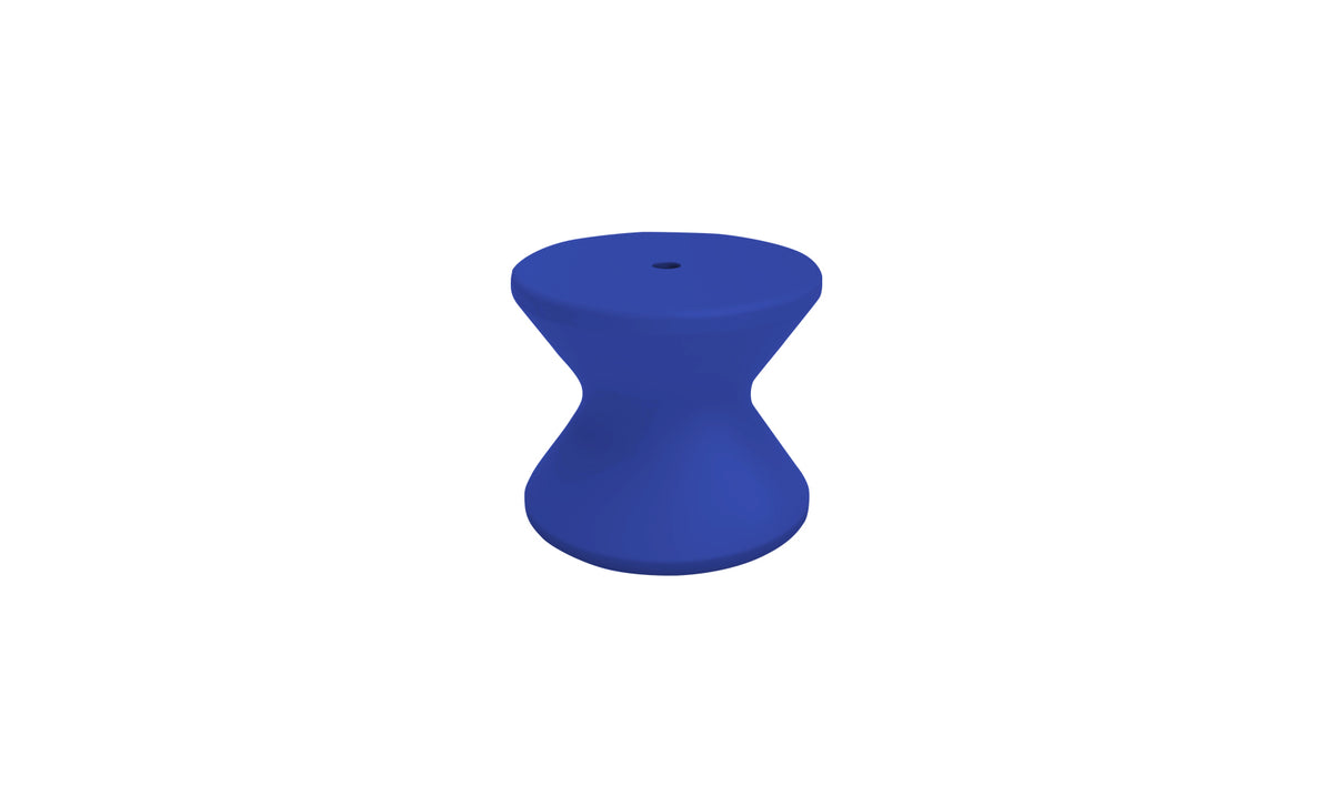 Ledge Lounger Signature Standard Side Table in-pool side table — dark blue resin colour