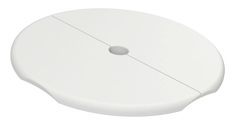 Ledge Lounger Signature Side Table Lid ice bin side table lid — white lid, main product view