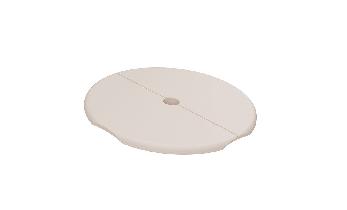 Ledge Lounger Signature Side Table Lid ice bin side table lid — cloud resin colour