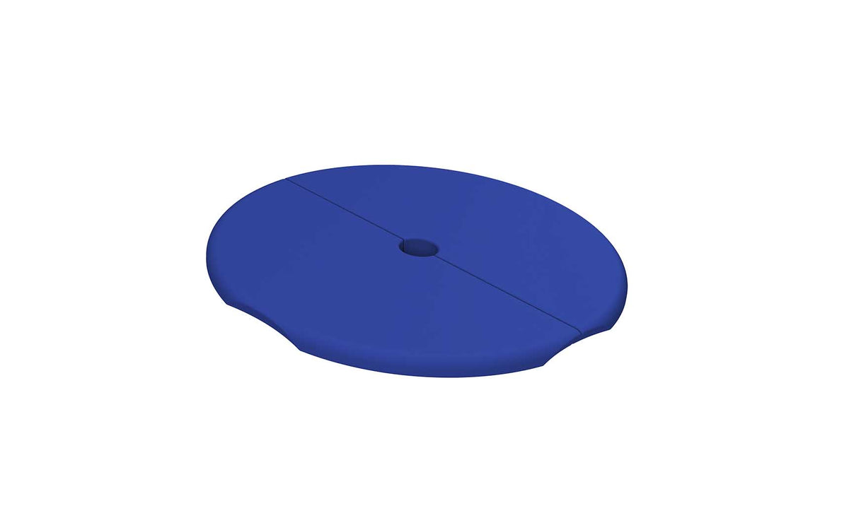 Ledge Lounger Signature Side Table Lid ice bin side table lid — dark blue resin colour
